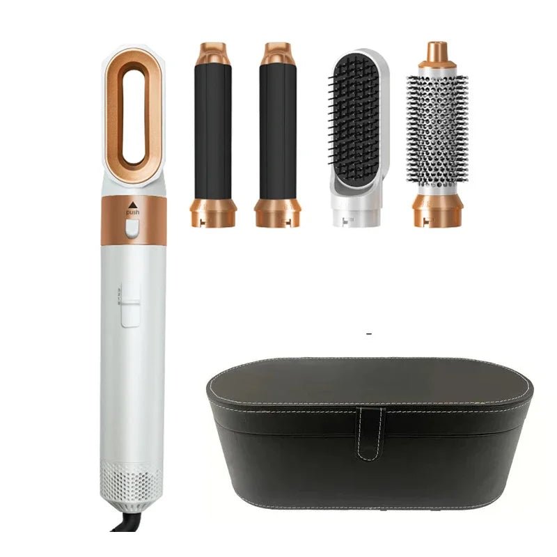 5 in 1 Hair Dryer Styling Brush: The Ultimate Hair Care Solution - Serene Glow Care