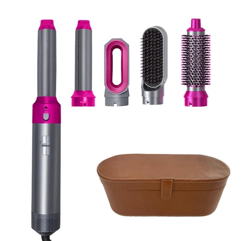 5 in 1 Hair Dryer Styling Brush: The Ultimate Hair Care Solution - Serene Glow Care