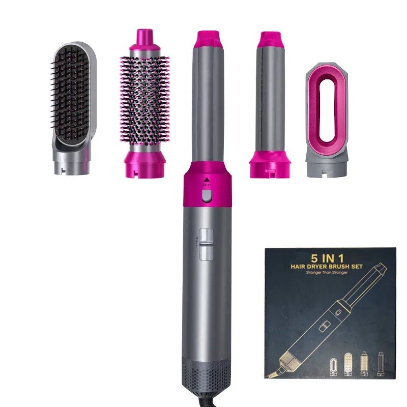 5 in 1 Hair Dryer Styling Brush: The Ultimate Hair Care Solution - Serene Glow Care