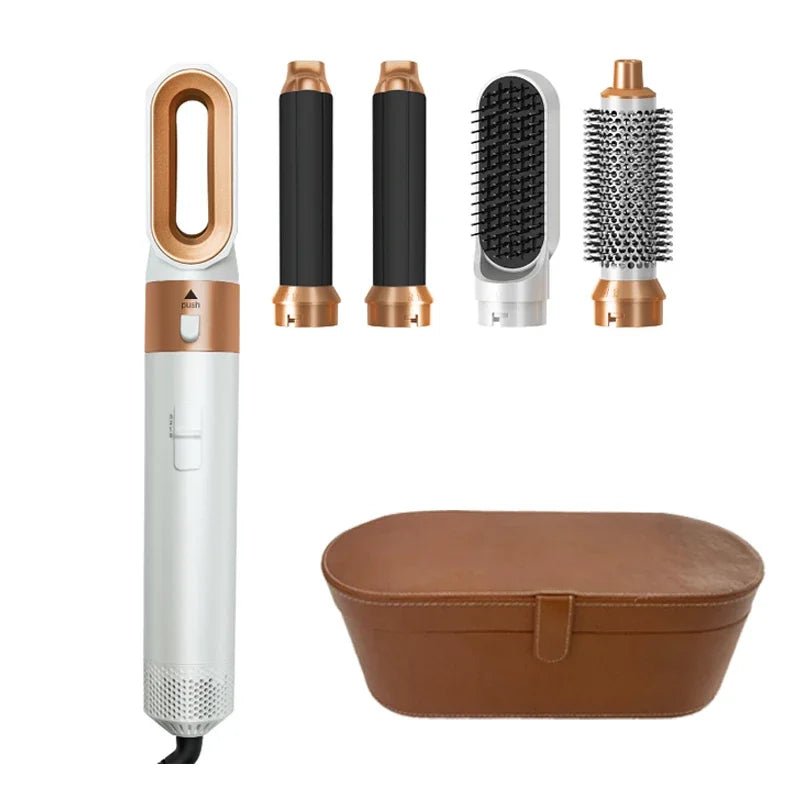 5 in 1 Hair Dryer Styling Brush: The Ultimate Hair Care Solution - Serene Glow Care