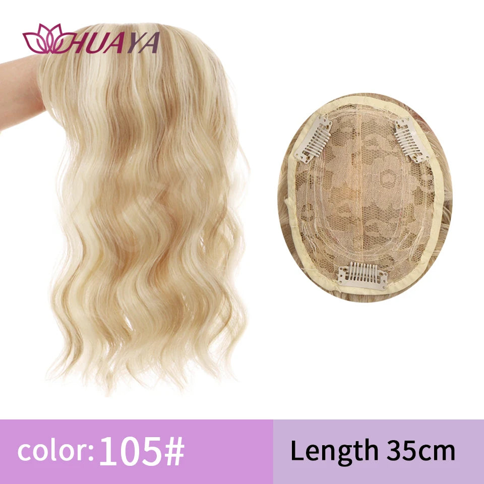 Sleek Long Straight Topper Wig: Instant Volume and Style - Serene Glow Care