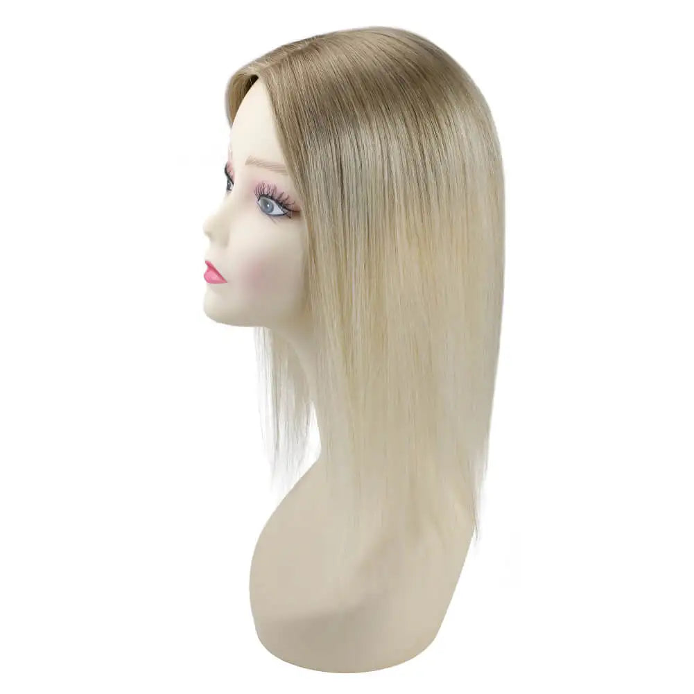 Luxurious Human Hair Topper - Natural Look, Seamless Blend and Comfort - Serene Glow Care