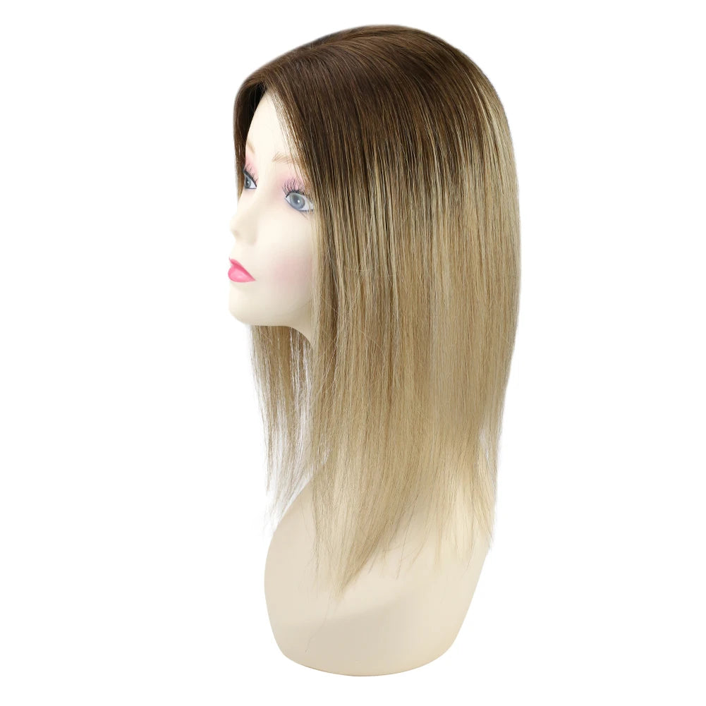 Luxurious Human Hair Topper - Natural Look, Seamless Blend and Comfort - Serene Glow Care