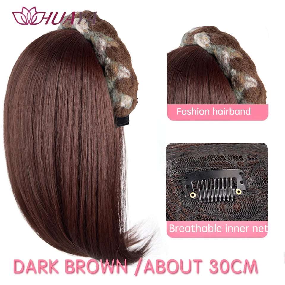 Chic Headband Wig - Effortless Style and Coverage in Minutes - Serene Glow Care