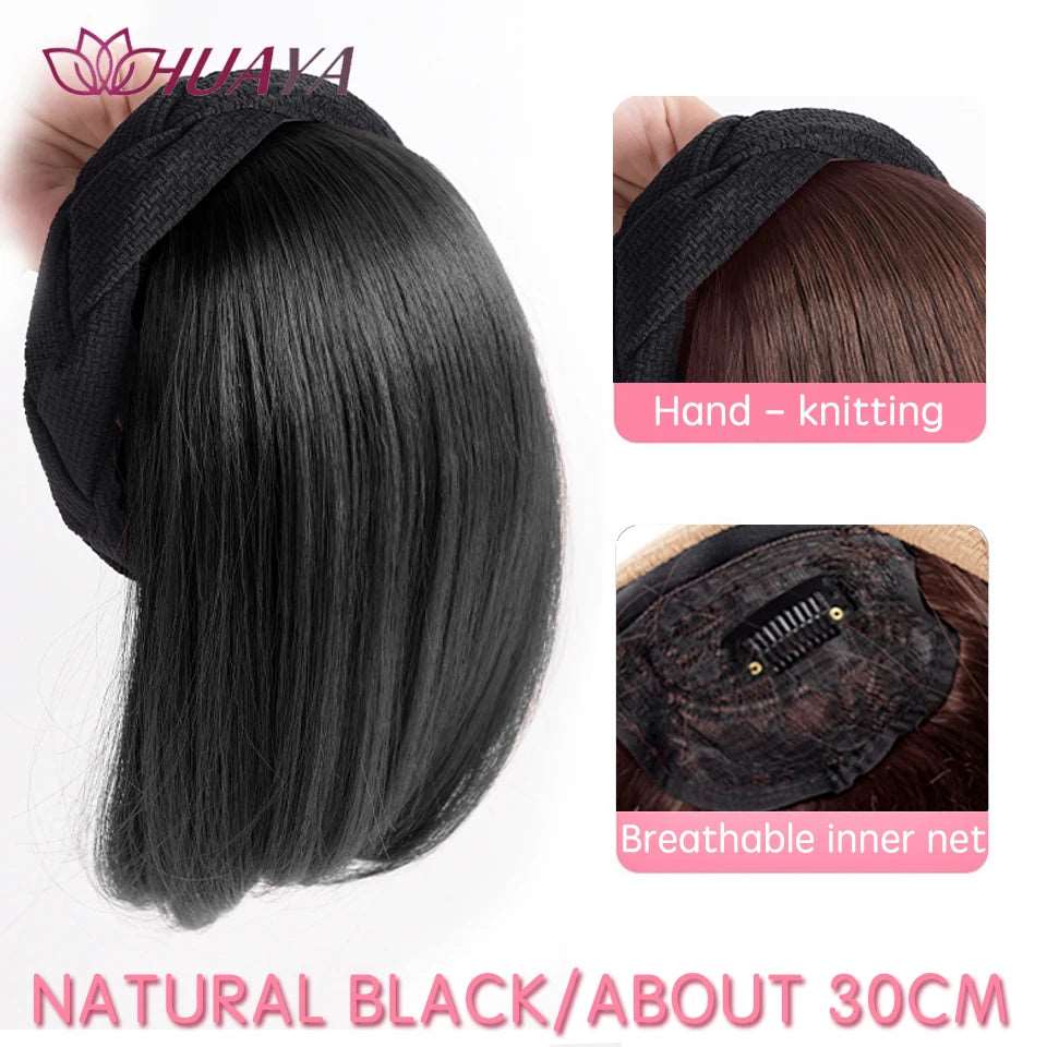 Chic Headband Wig - Effortless Style and Coverage in Minutes - Serene Glow Care