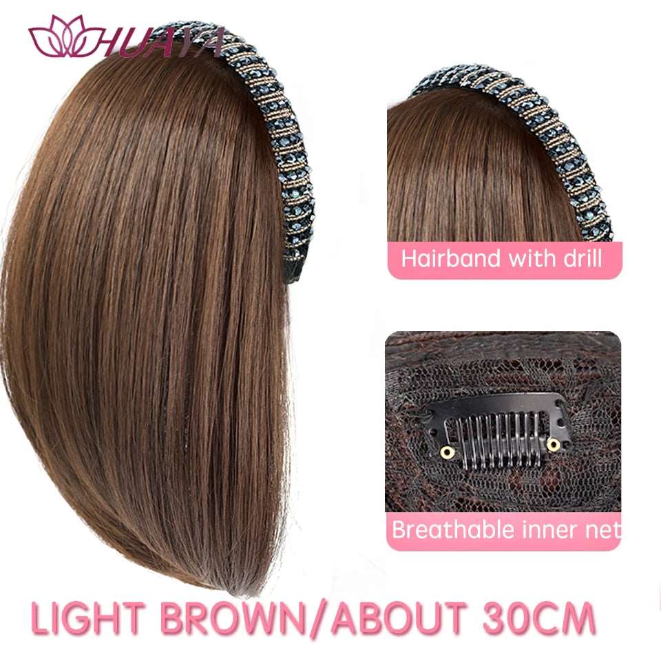 Chic Headband Wig - Effortless Style and Coverage in Minutes - Serene Glow Care