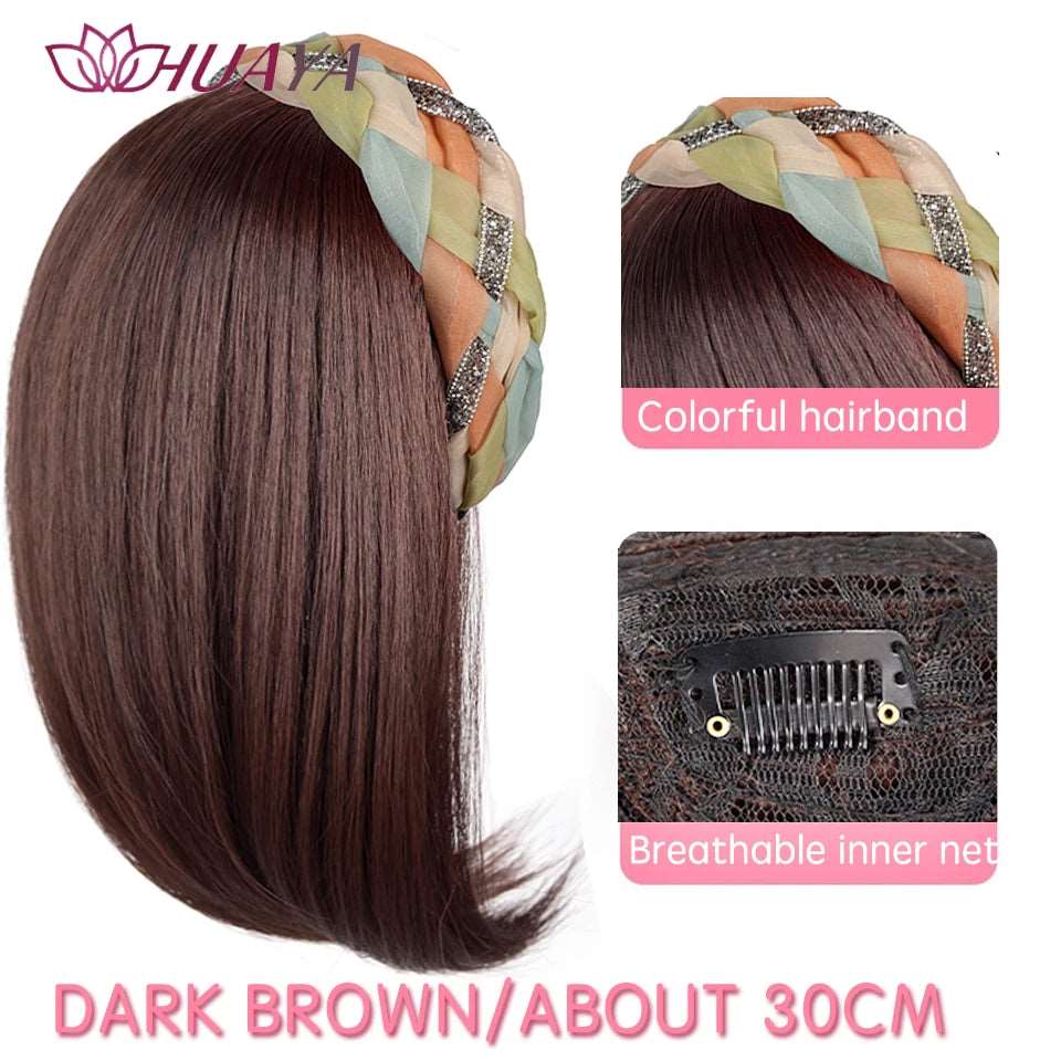 Chic Headband Wig - Effortless Style and Coverage in Minutes - Serene Glow Care