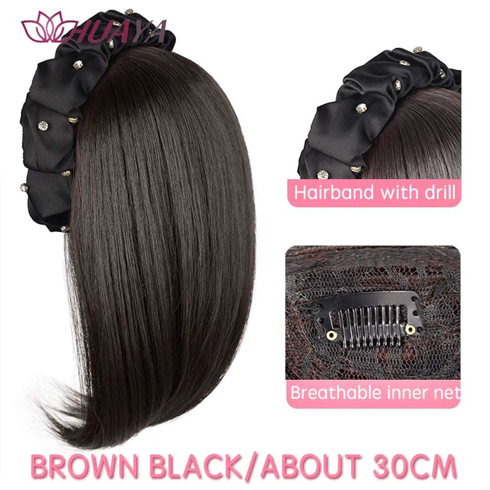 Chic Headband Wig - Effortless Style and Coverage in Minutes - Serene Glow Care