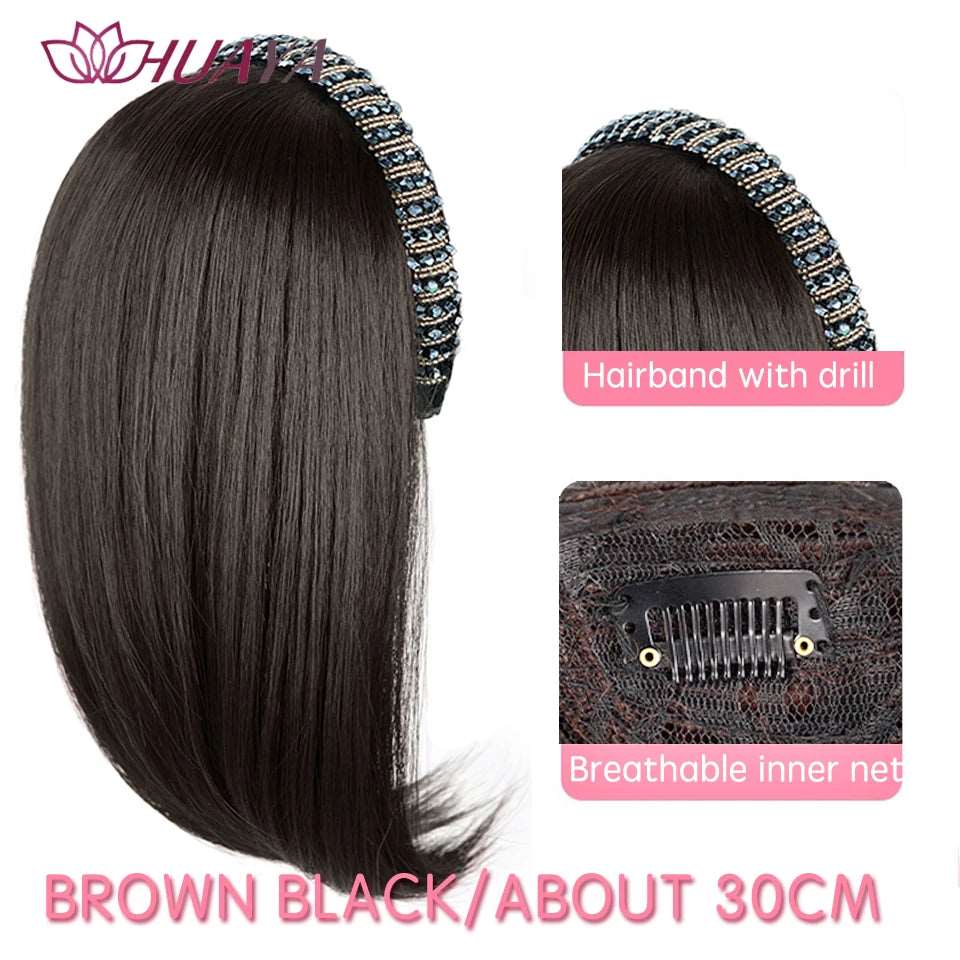 Chic Headband Wig - Effortless Style and Coverage in Minutes - Serene Glow Care