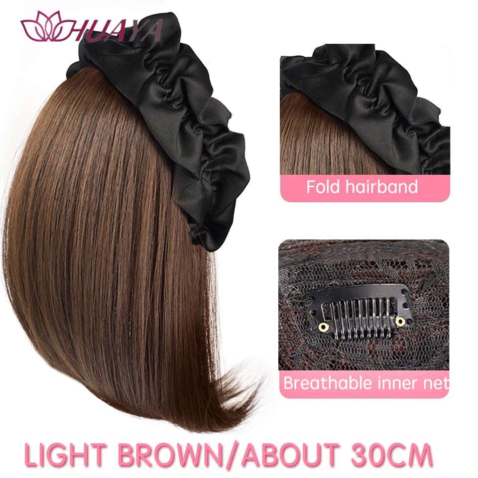 Chic Headband Wig - Effortless Style and Coverage in Minutes - Serene Glow Care