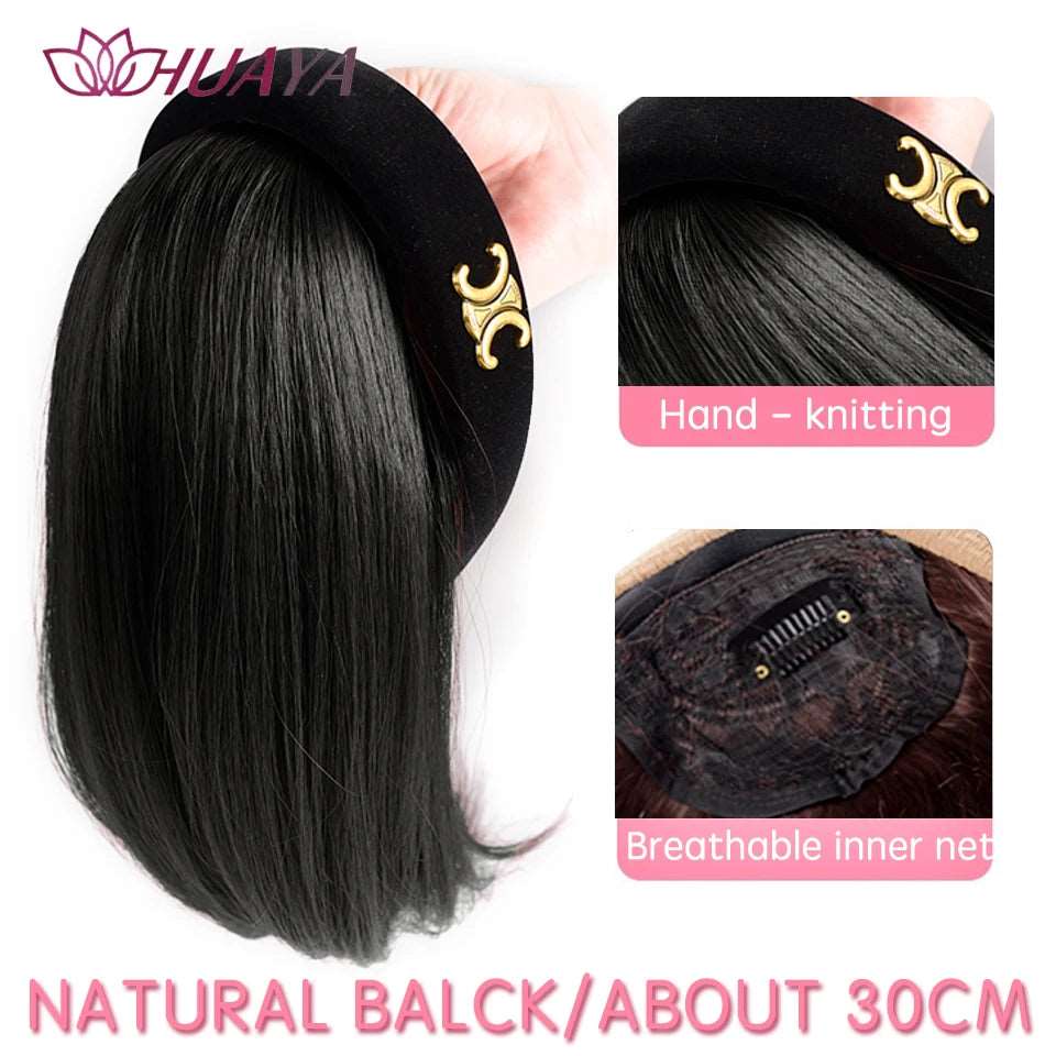 Chic Headband Wig - Effortless Style and Coverage in Minutes - Serene Glow Care