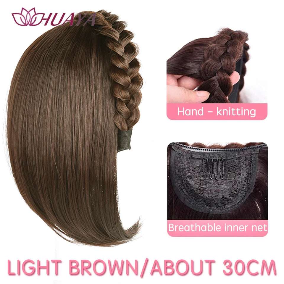 Chic Headband Wig - Effortless Style and Coverage in Minutes - Serene Glow Care