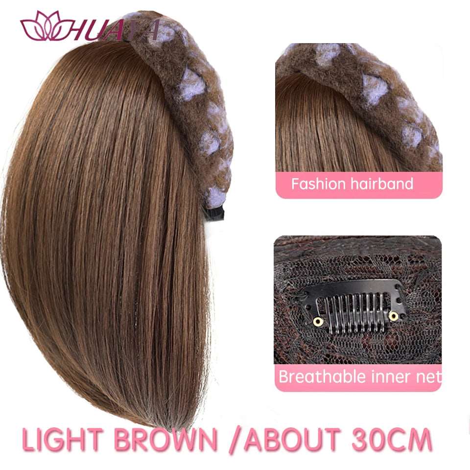 Chic Headband Wig - Effortless Style and Coverage in Minutes - Serene Glow Care