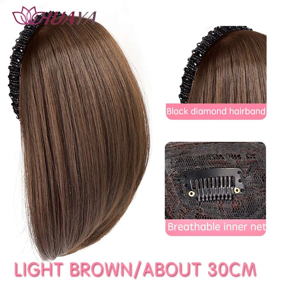 Chic Headband Wig - Effortless Style and Coverage in Minutes - Serene Glow Care