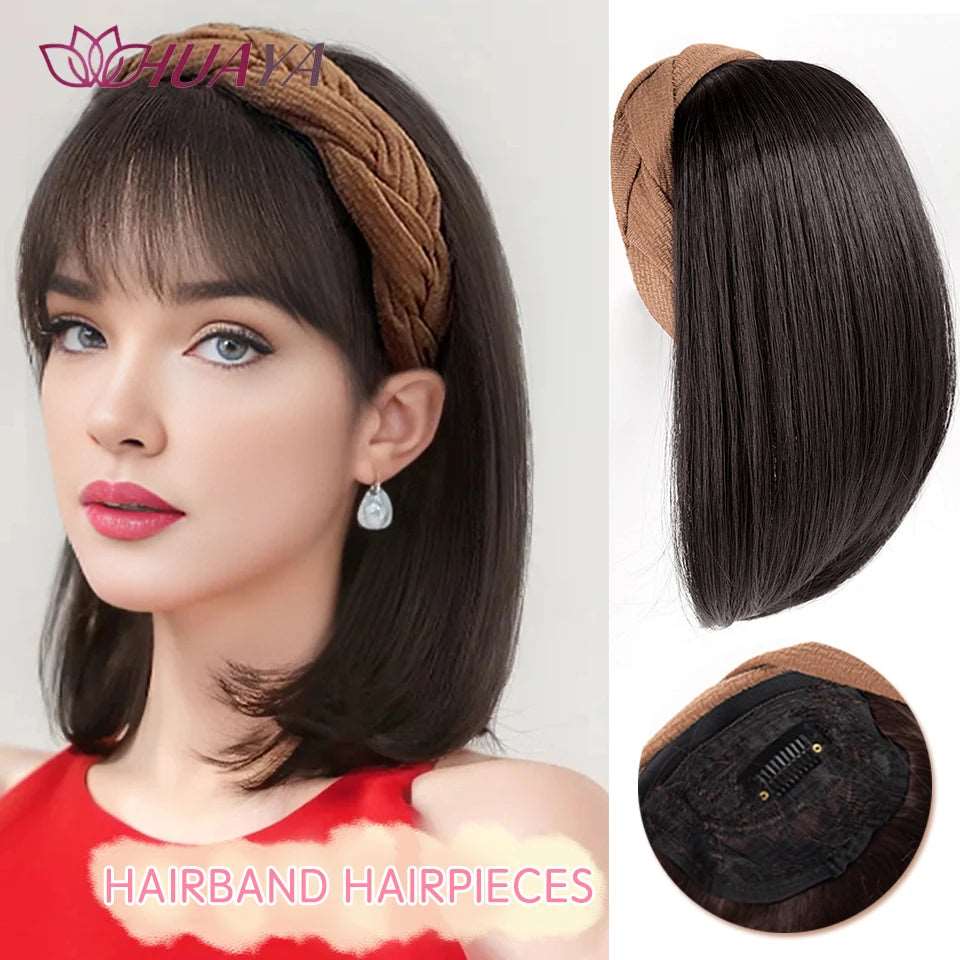 Chic Headband Wig - Effortless Style and Coverage in Minutes - Serene Glow Care