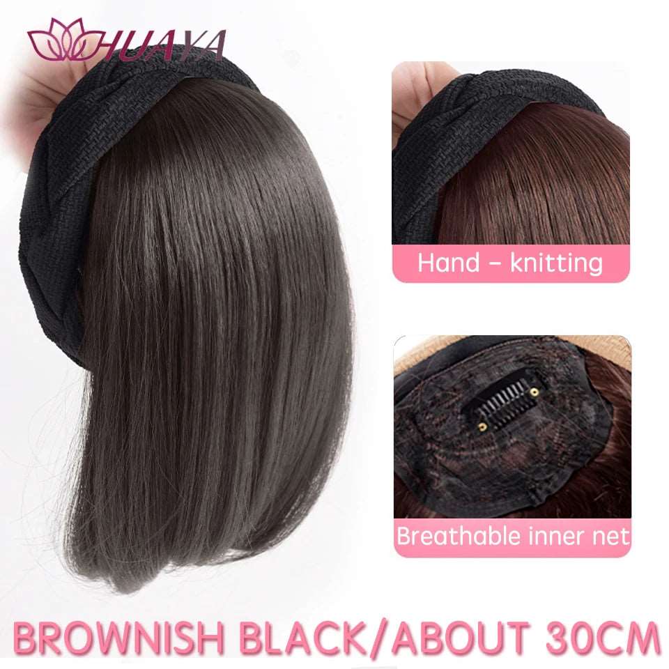 Chic Headband Wig - Effortless Style and Coverage in Minutes - Serene Glow Care