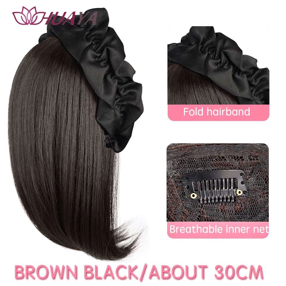 Chic Headband Wig - Effortless Style and Coverage in Minutes - Serene Glow Care