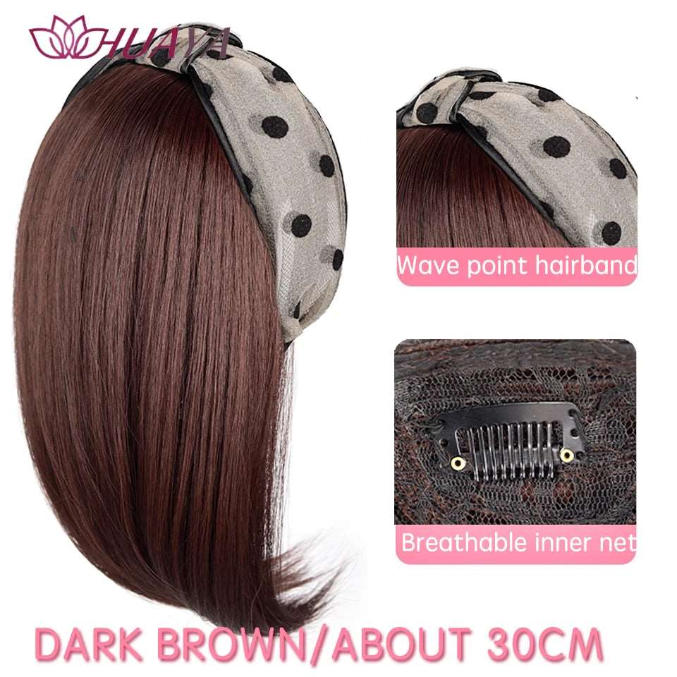 Chic Headband Wig - Effortless Style and Coverage in Minutes - Serene Glow Care