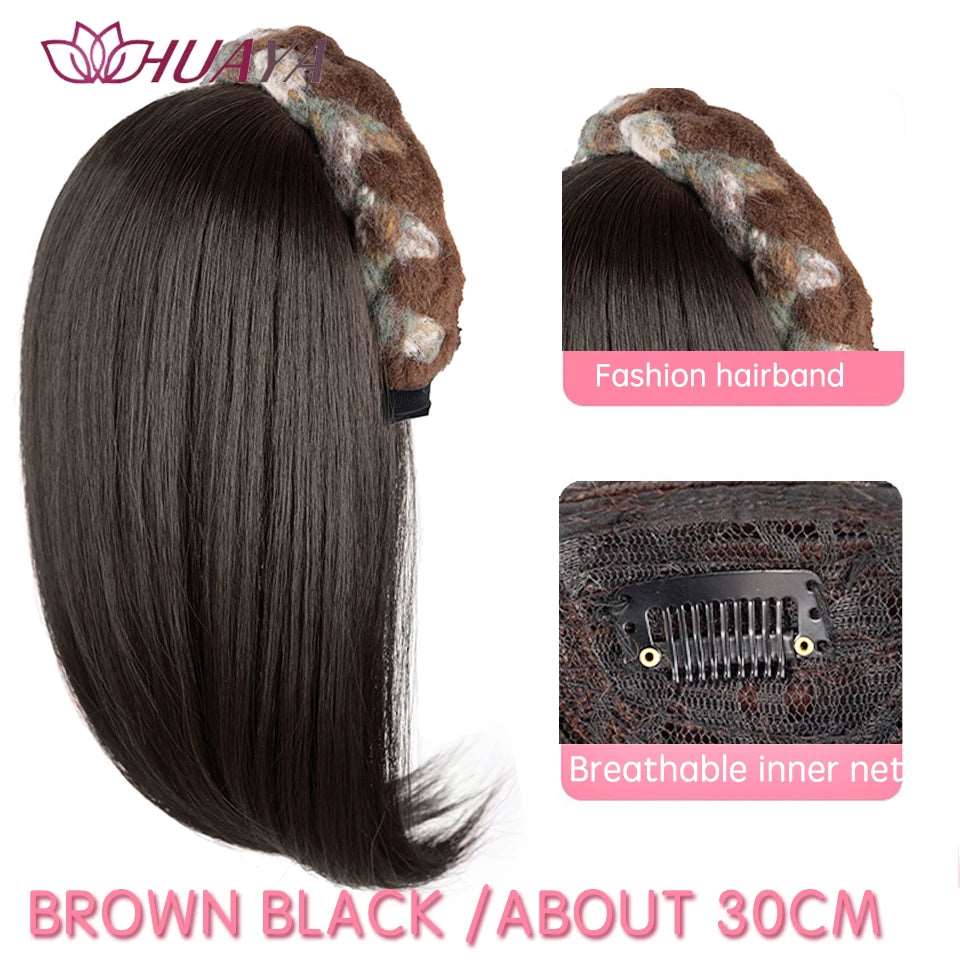 Chic Headband Wig - Effortless Style and Coverage in Minutes - Serene Glow Care