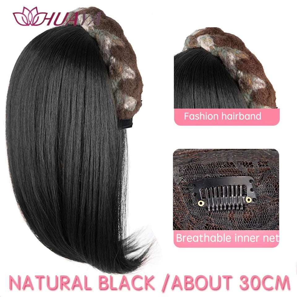 Chic Headband Wig - Effortless Style and Coverage in Minutes - Serene Glow Care