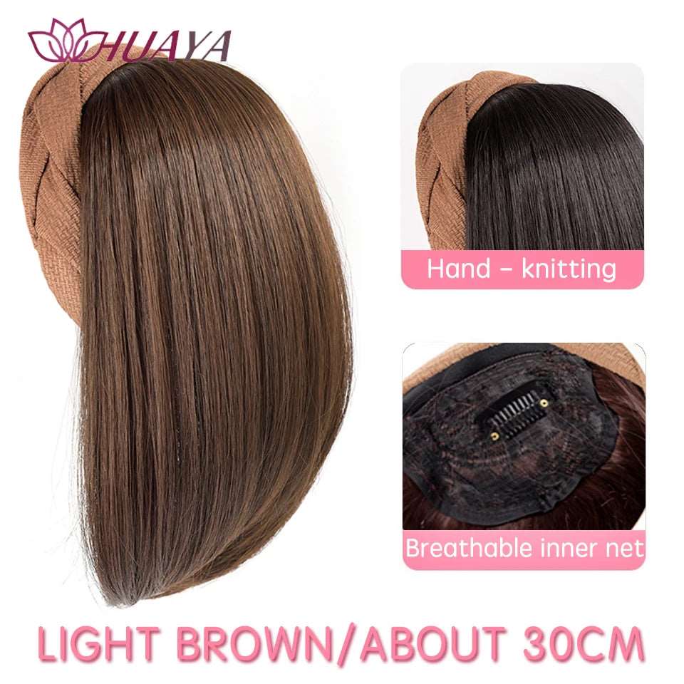 Chic Headband Wig - Effortless Style and Coverage in Minutes - Serene Glow Care