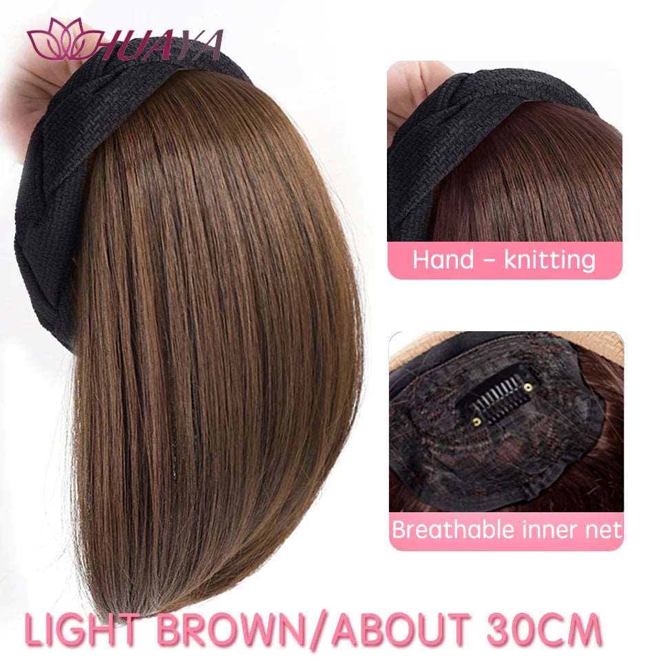 Chic Headband Wig - Effortless Style and Coverage in Minutes - Serene Glow Care