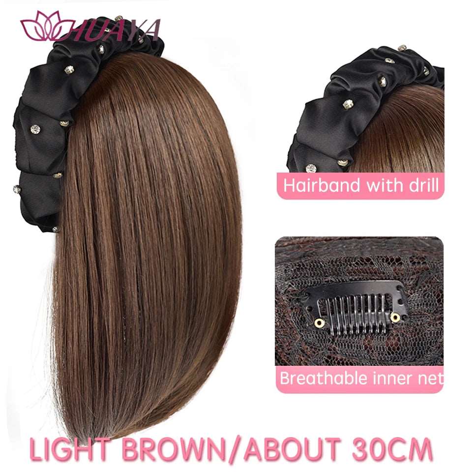 Chic Headband Wig - Effortless Style and Coverage in Minutes - Serene Glow Care