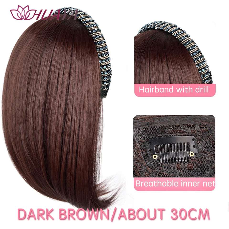 Chic Headband Wig - Effortless Style and Coverage in Minutes - Serene Glow Care