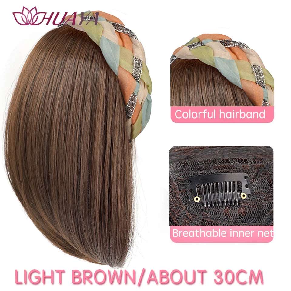 Chic Headband Wig - Effortless Style and Coverage in Minutes - Serene Glow Care