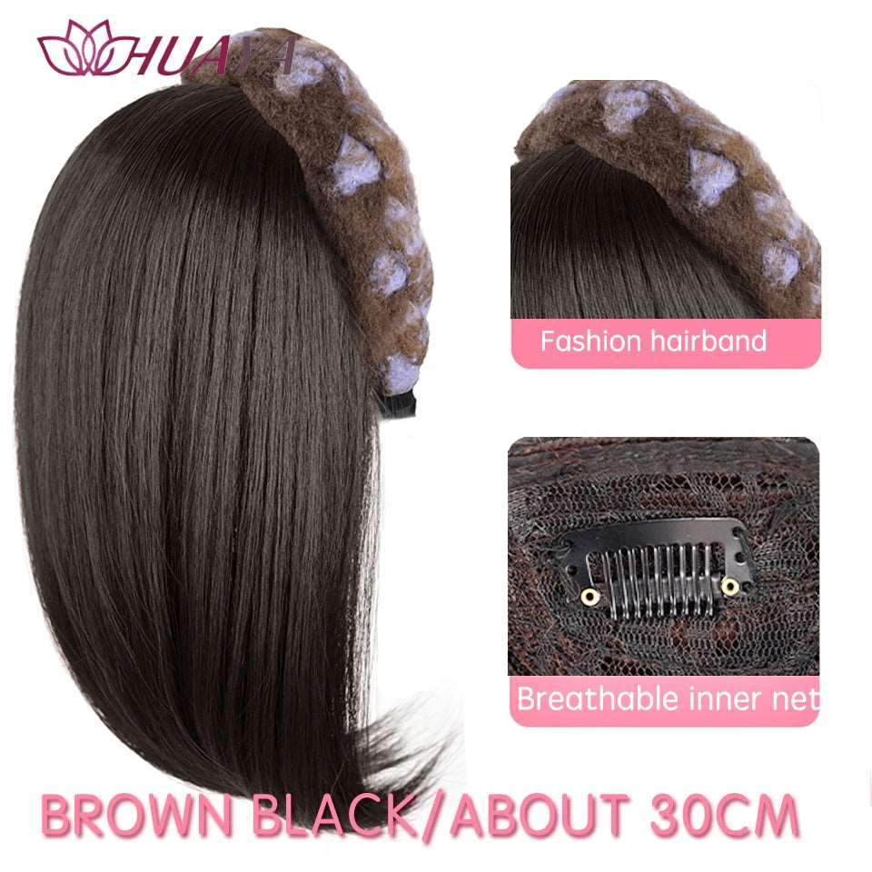 Chic Headband Wig - Effortless Style and Coverage in Minutes - Serene Glow Care