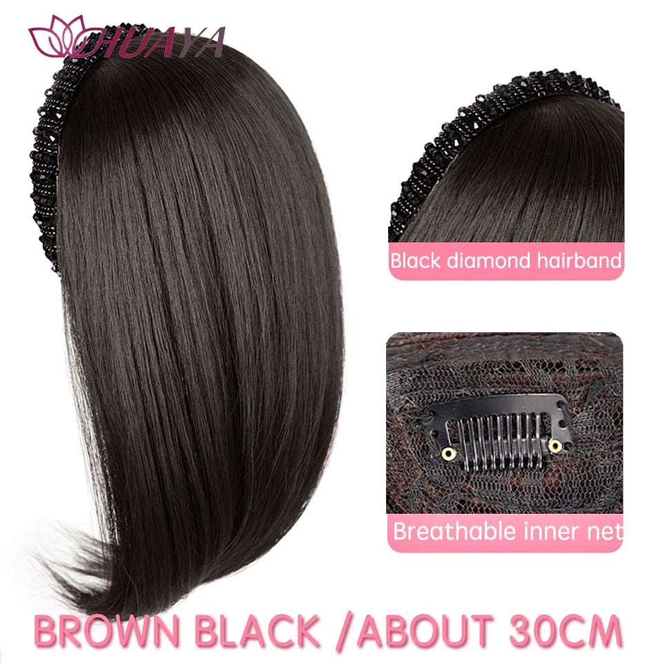 Chic Headband Wig - Effortless Style and Coverage in Minutes - Serene Glow Care