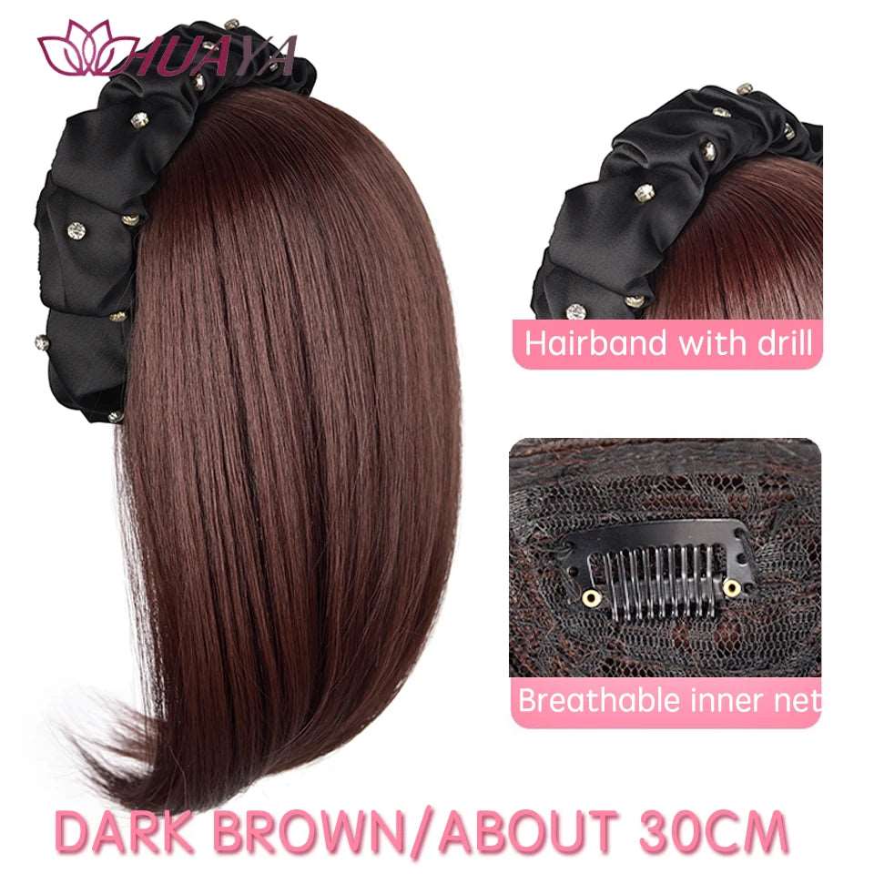 Chic Headband Wig - Effortless Style and Coverage in Minutes - Serene Glow Care