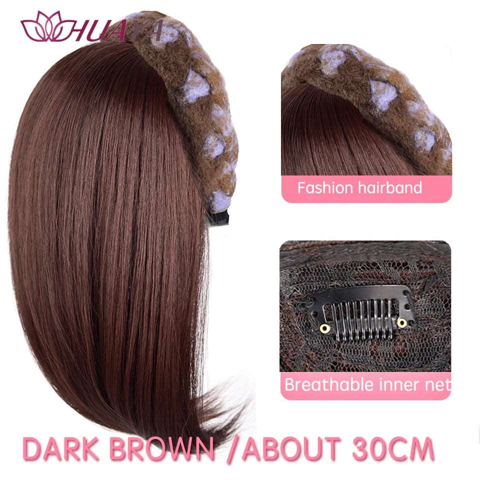 Chic Headband Wig - Effortless Style and Coverage in Minutes - Serene Glow Care