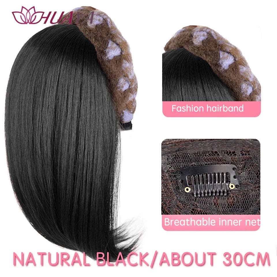 Chic Headband Wig - Effortless Style and Coverage in Minutes - Serene Glow Care