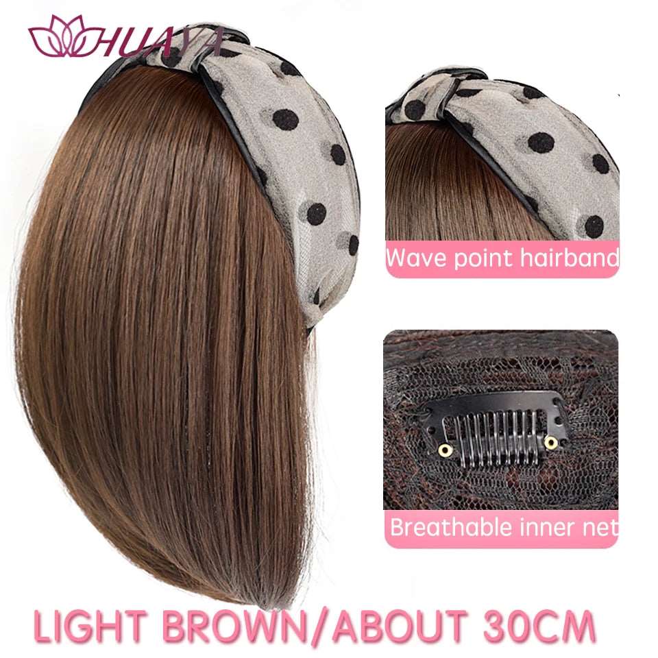 Chic Headband Wig - Effortless Style and Coverage in Minutes - Serene Glow Care