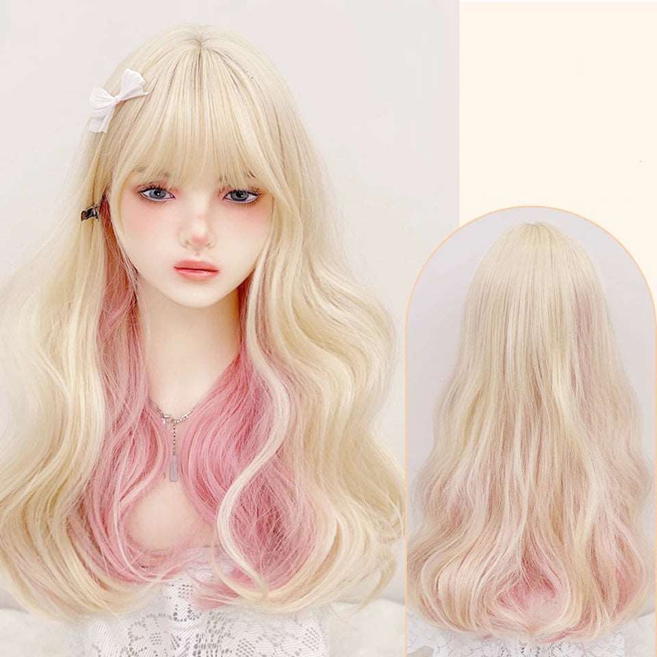 Elegant Long White Wig: Transform Your Look with Style and Ease - Serene Glow Care