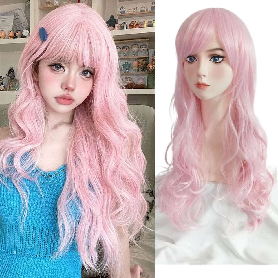 Elegant Long White Wig: Transform Your Look with Style and Ease - Serene Glow Care