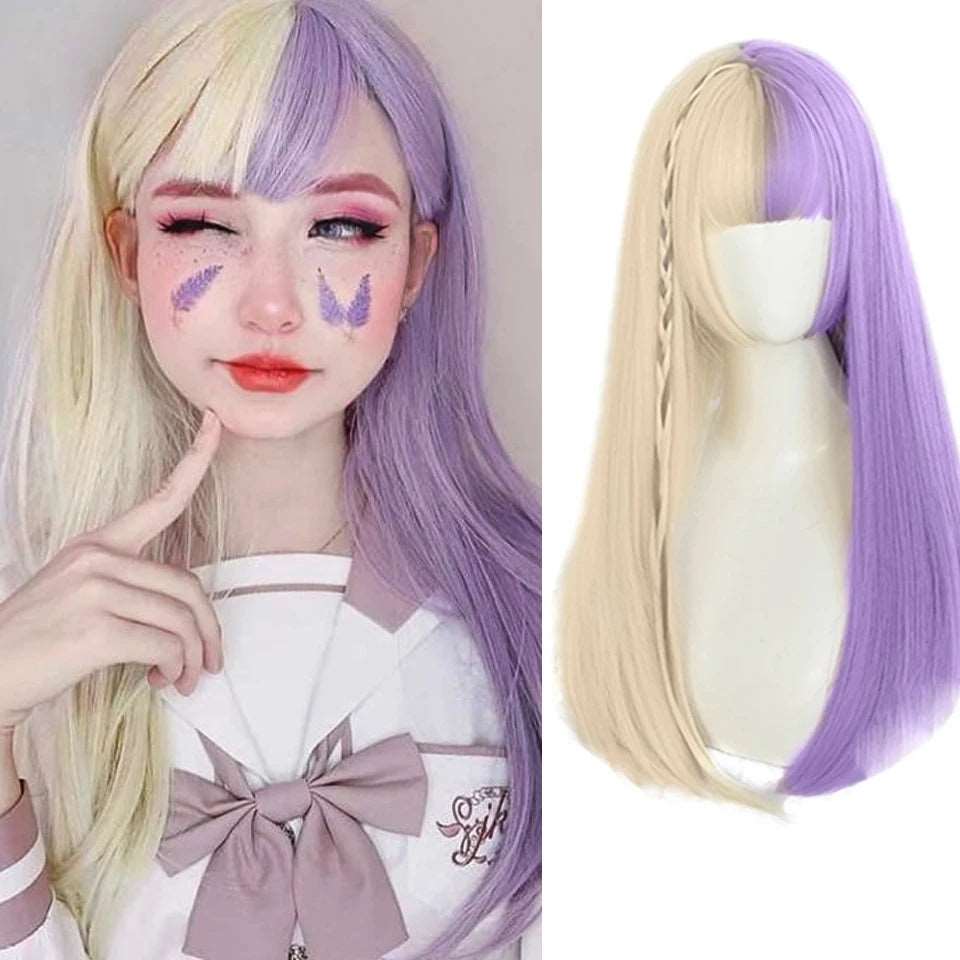 Elegant Long White Wig: Transform Your Look with Style and Ease - Serene Glow Care