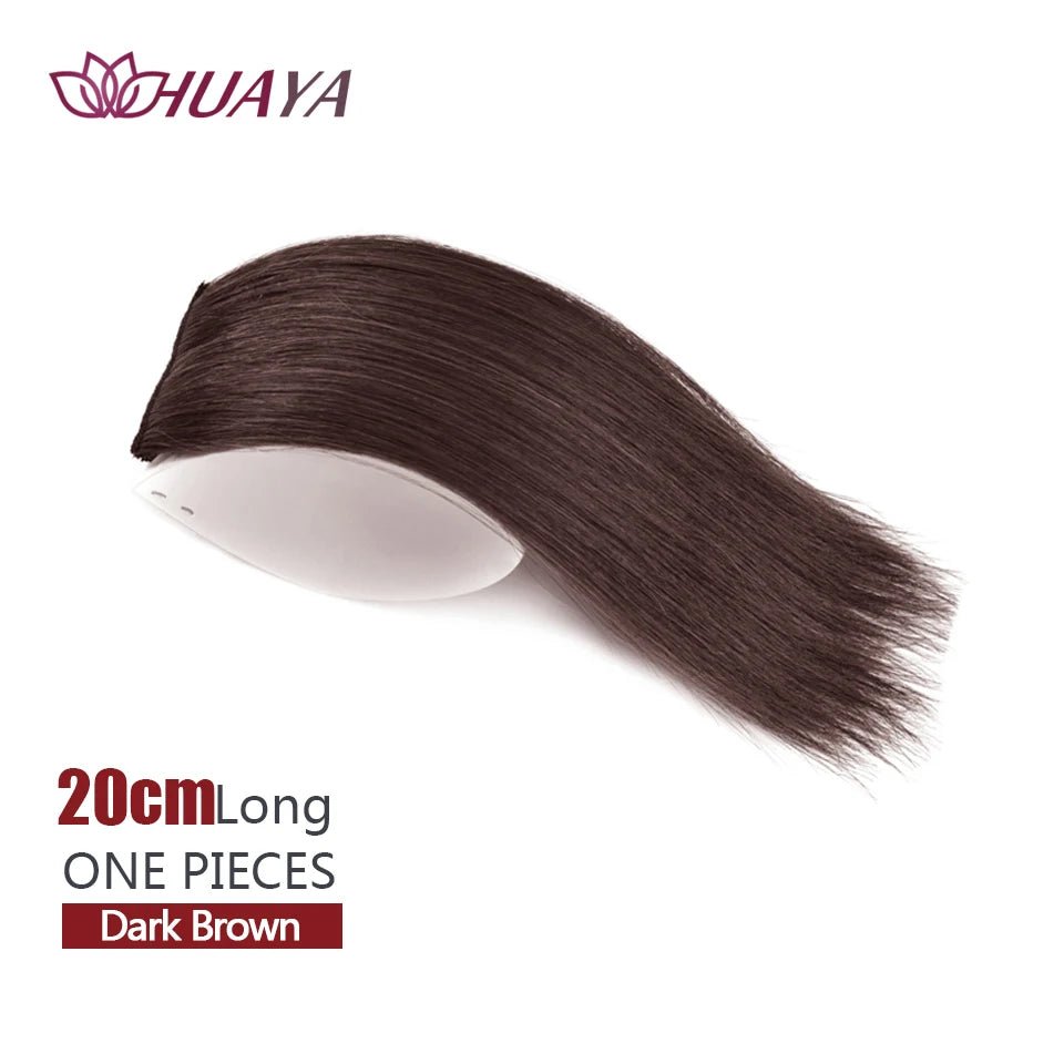 Sleek Straight Pad Hair Piece: Instant Volume and Invisible Blend - Serene Glow Care