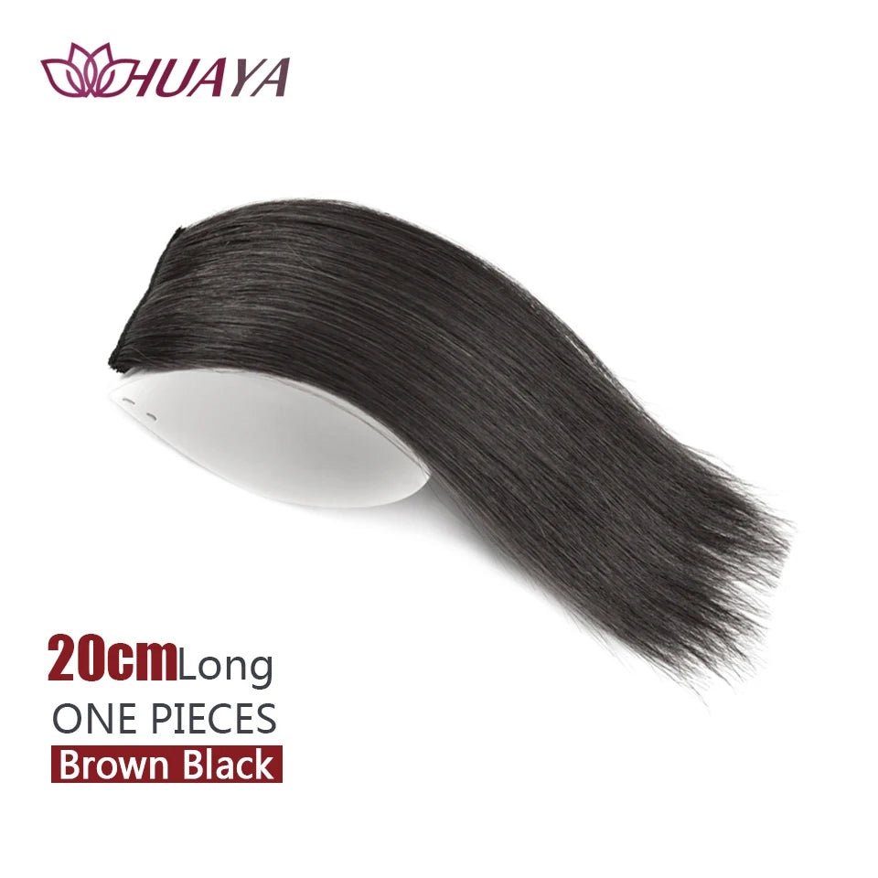 Sleek Straight Pad Hair Piece: Instant Volume and Invisible Blend - Serene Glow Care