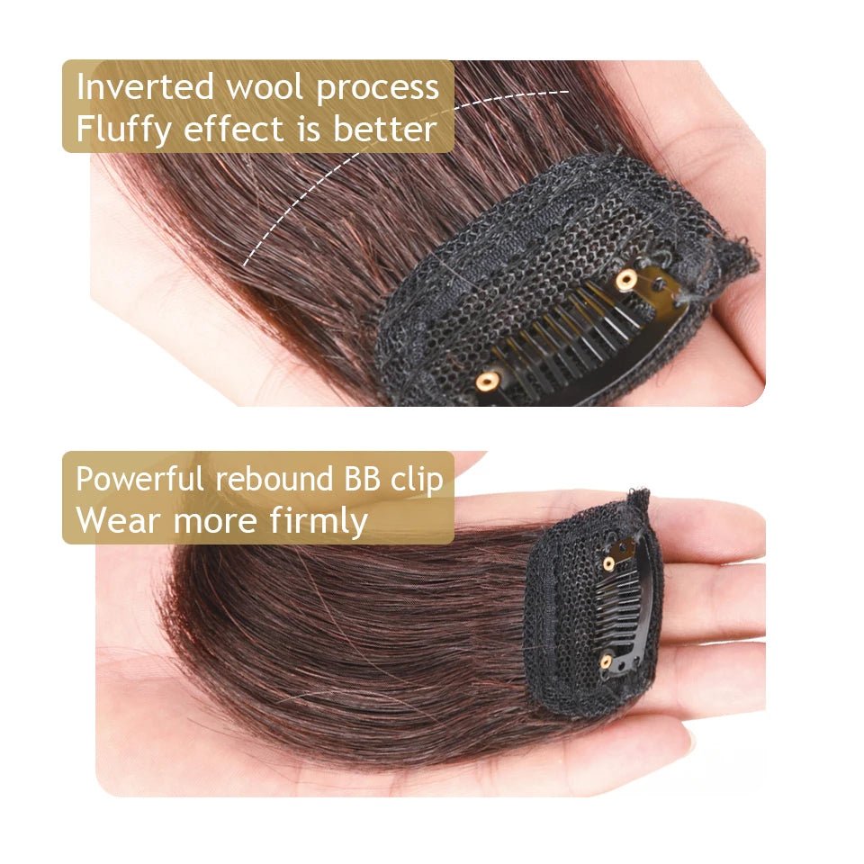 Sleek Straight Pad Hair Piece: Instant Volume and Invisible Blend - Serene Glow Care